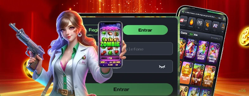 Jogos com maior RTP na x06